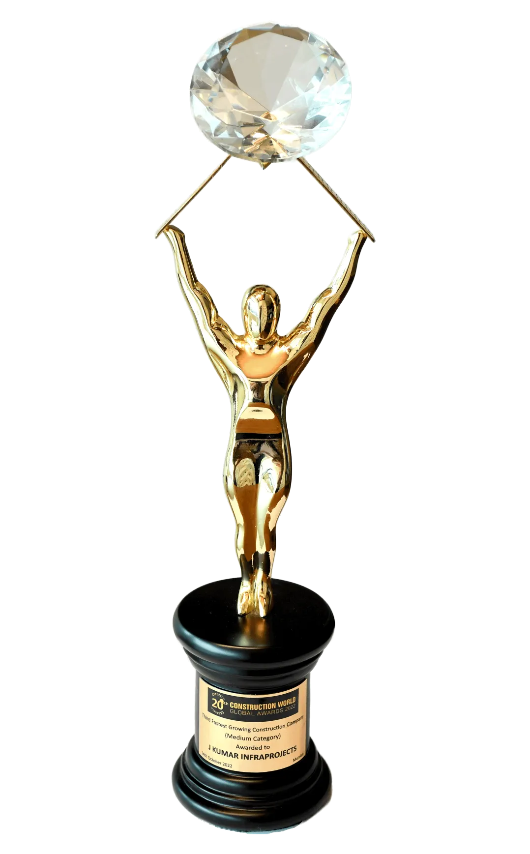 Third Fastest Growing Construction Company Award Awarded By Construction World Global Awards