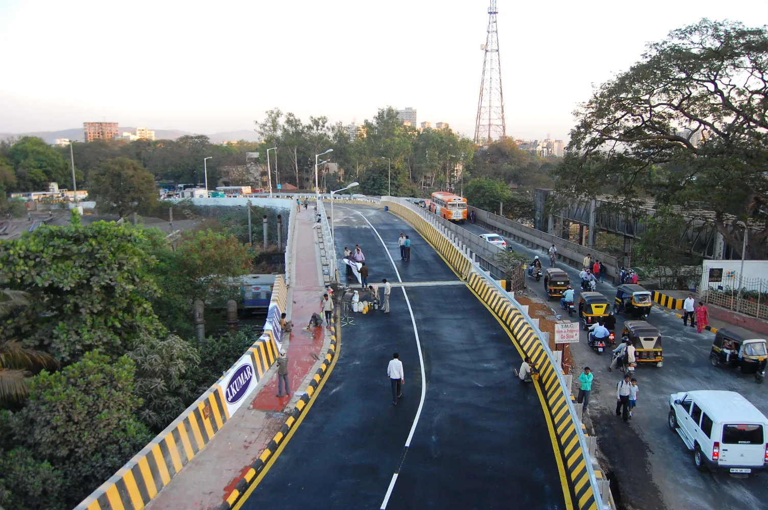Kopri Railway Over Bridge (ROB)