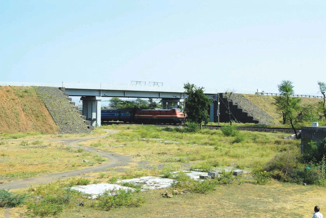 Nandgoan Railway Over Bridge (ROB) 1