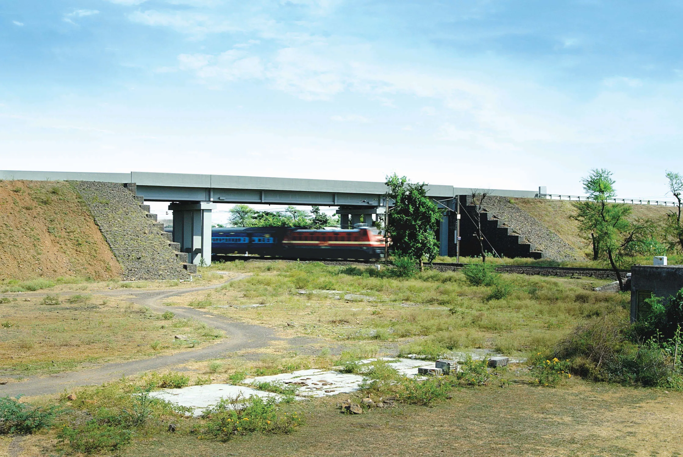 Nandgoan Railway Over Bridge (ROB) 2