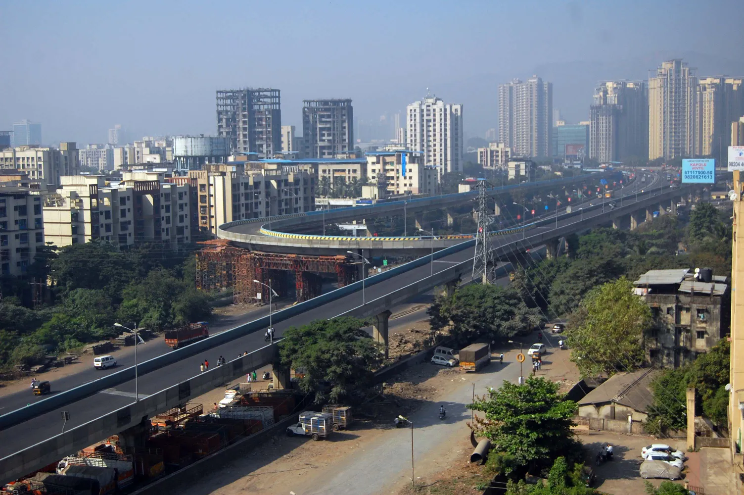 Kapurbawdi Flyover 1