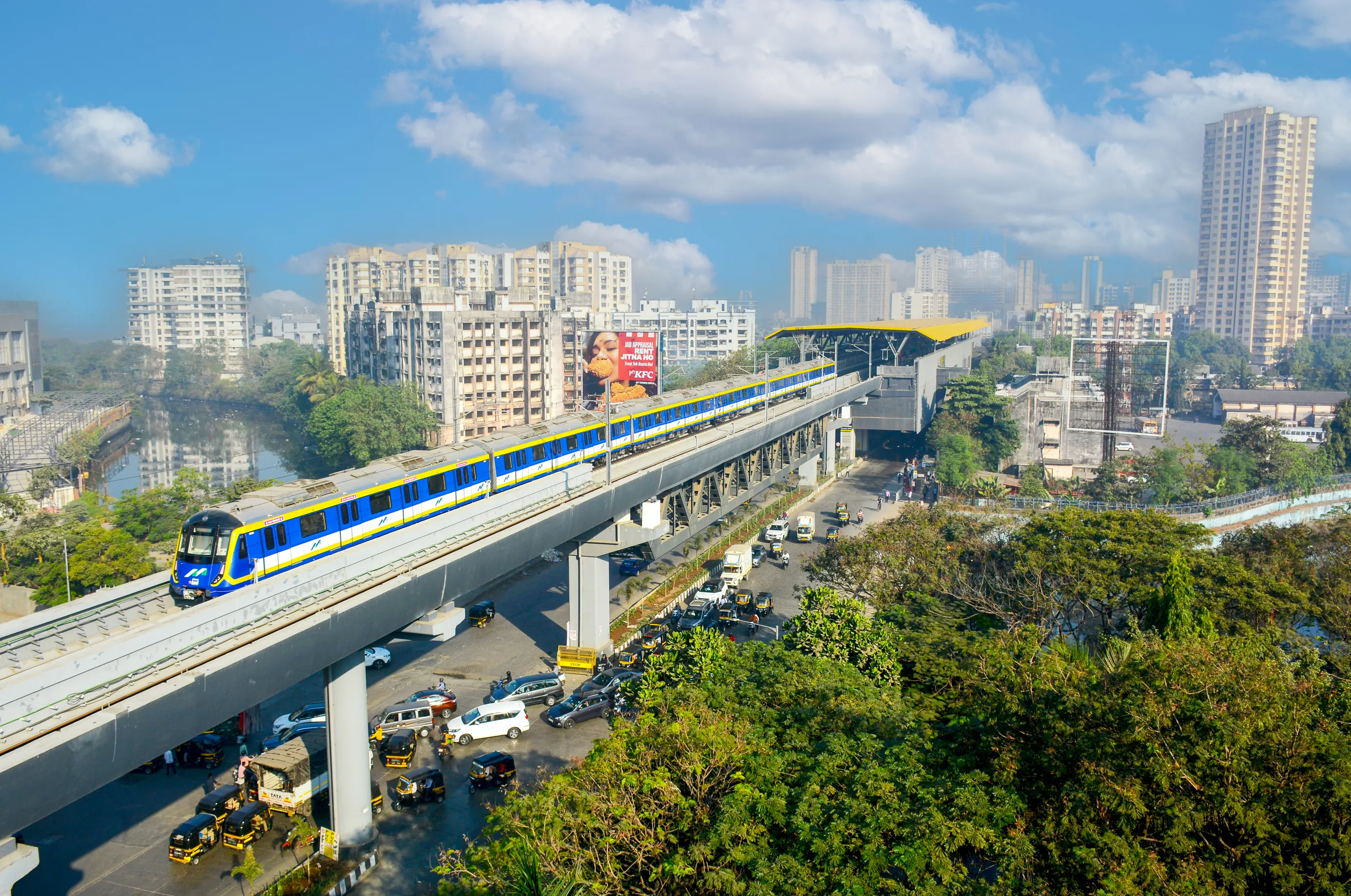 Mumbai Metro Line 02 (Line 2A, Yellow Line)
